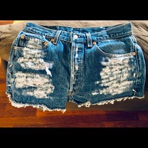 Women's Levi Strauss & Co. Jean Shorts 501 xx